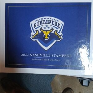 Nashville Stampede 2022 Team Book - Blue & Yellow